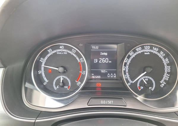 Skoda Fabia cena 37999 przebieg: 161200, rok produkcji 2020 z Opole Lubelskie małe 106